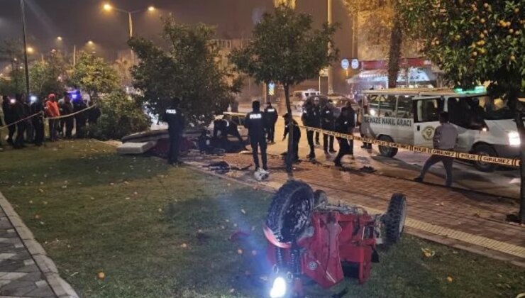 Adana’da Otomobil ile Elektrikli Bisiklet Çarpıştı: 1 Ölü, 3 Yaralı