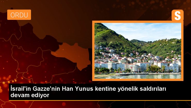 İsrail, Han Yunus’a yönelik saldırılarını sürdürüyor