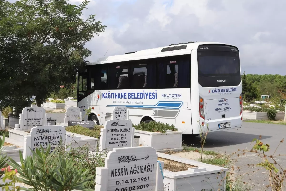 Kağıthane’de Mezarlıklara Ulaşım Desteği