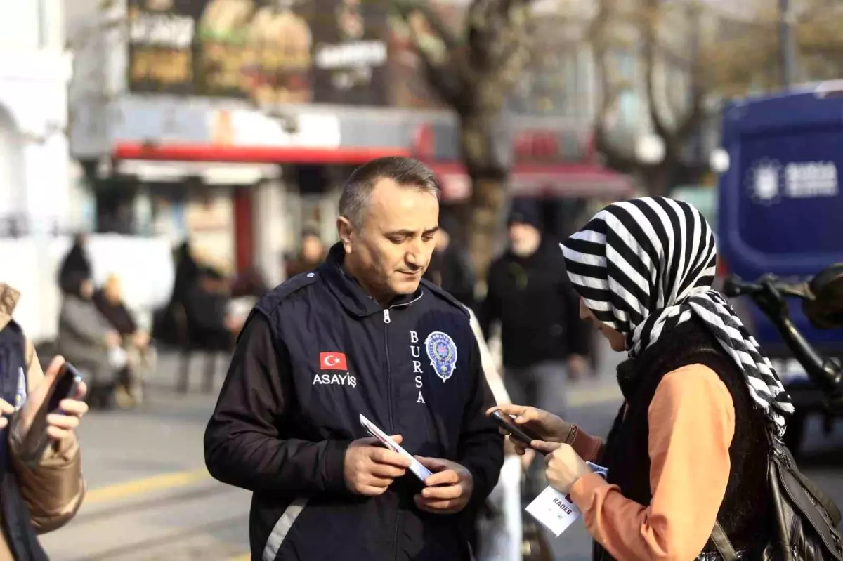 Bursa’da Kadına Şiddete Karşı Farkındalık