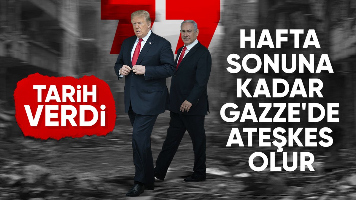 Donald Trump, Gazze’de ateşkes için tarih verdi